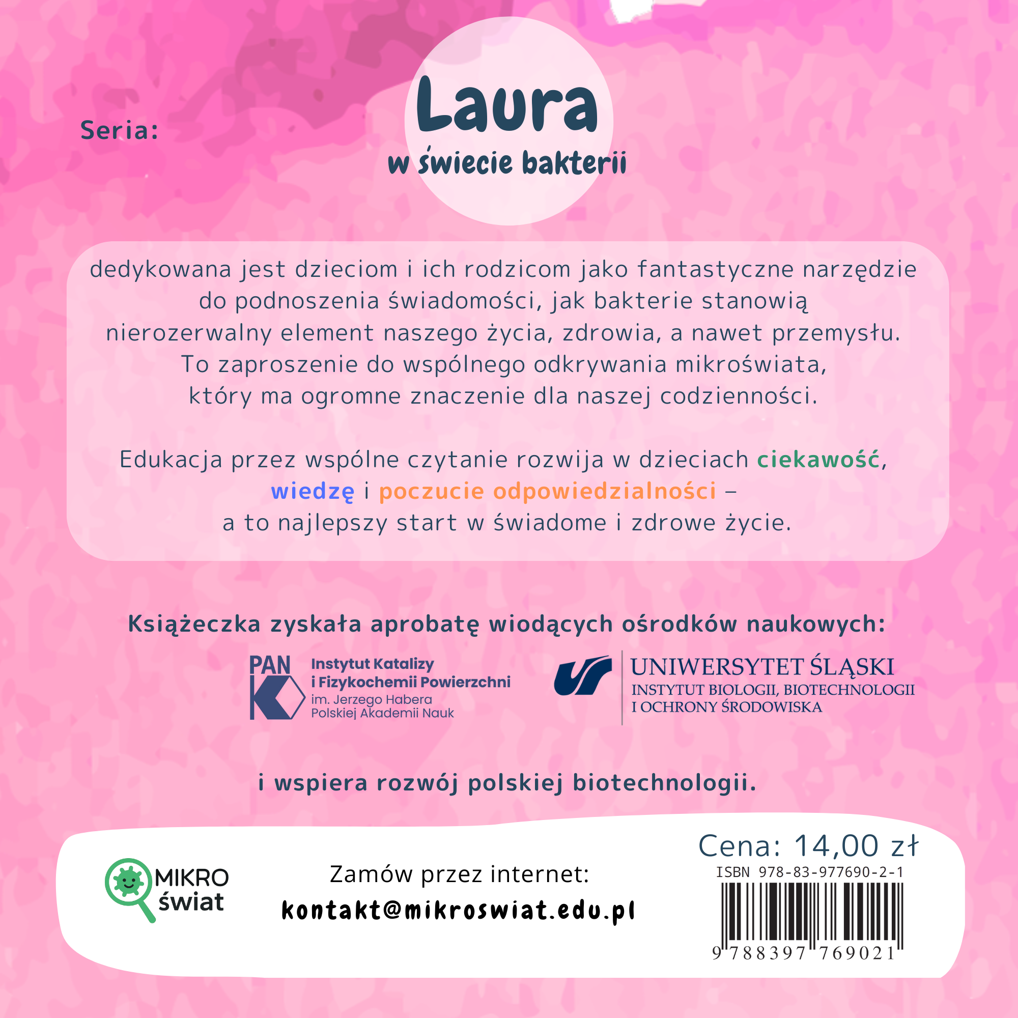 przedsprzedaŻ | o odporności – książeczka edukacyjna dla dzieci | laura w świecie bakterii (kopia) przedsprzedaŻ | o odporności – książeczka edukacyjna dla dzieci | laura w świecie bakterii (kopia)